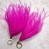 Feather Tassels Carnival Pink