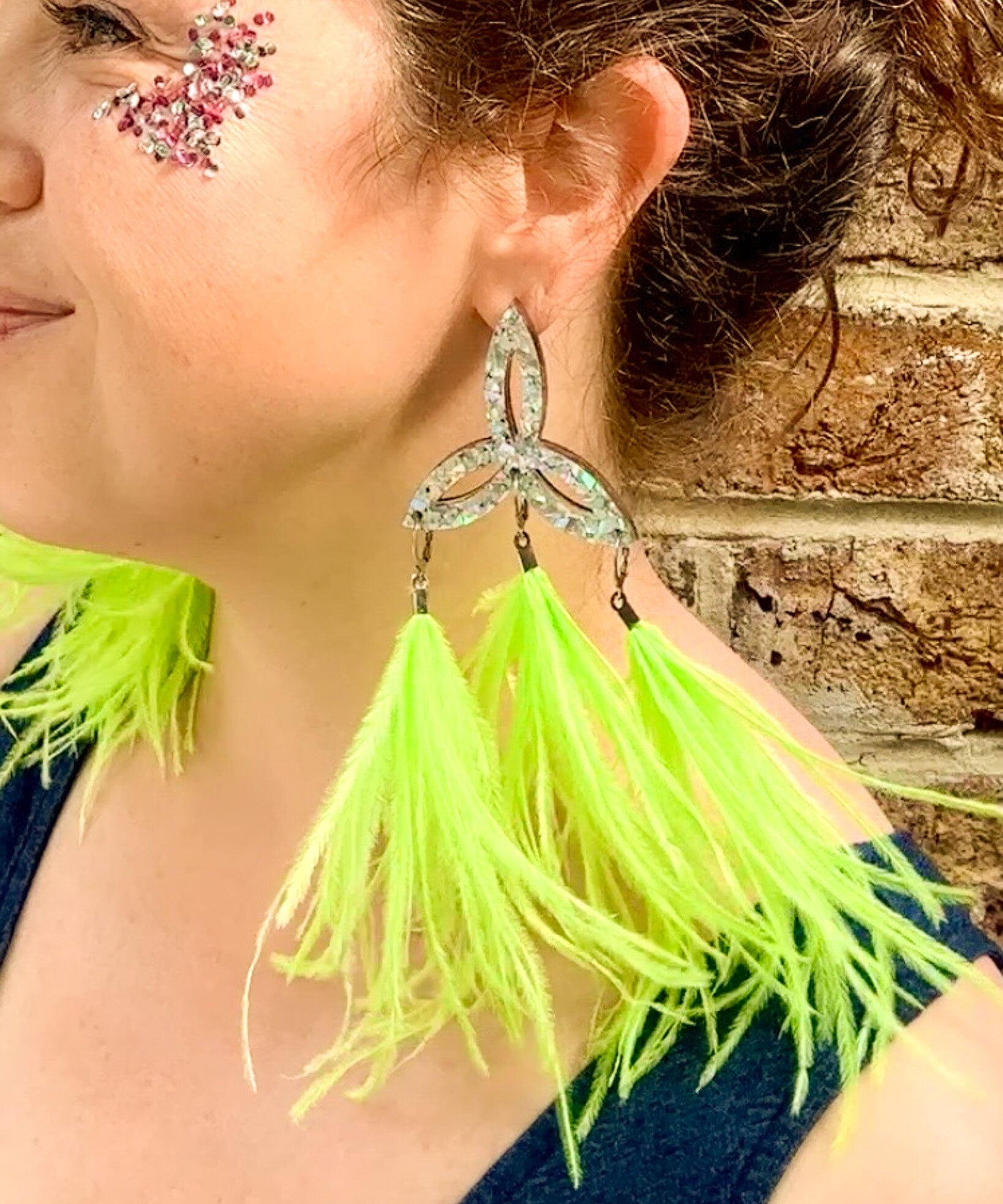 Festival Triquetra Earrings Silver