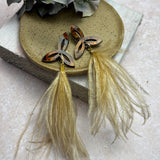 Everyday Mini-Triquetra Earring Mocha